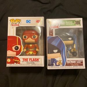 2 dc Funko pops